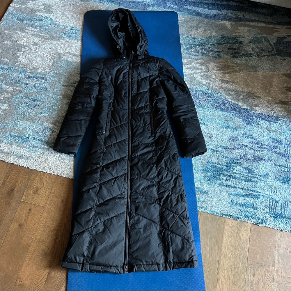 Steve Madden Long Black Down Jacket
